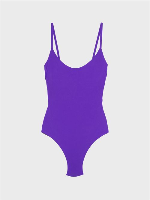 Reversible Olympic one-piece swimsuit in two-tone microfiber FISICO | CC28MBF7346