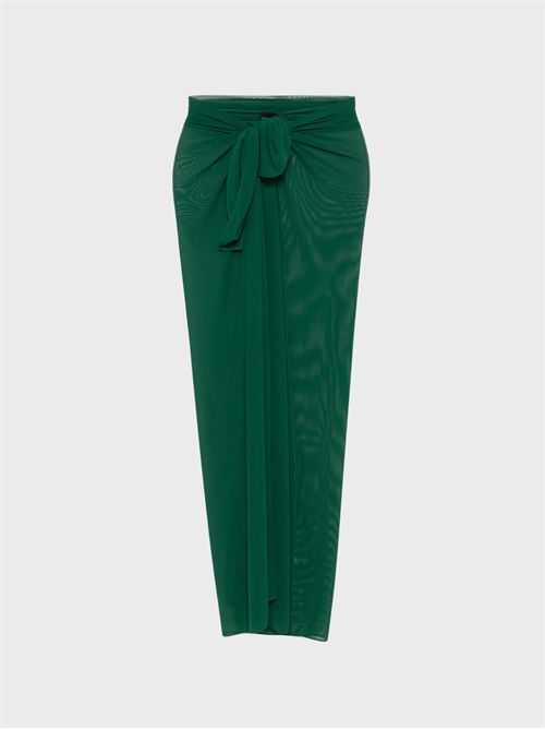 Pareo lungo in tulle tinta unita FISICO | CP06L0F0505