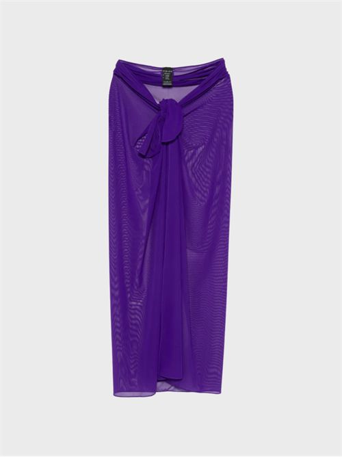 Pareo lungo in tulle tinta unita FISICO | CP06L0F0703