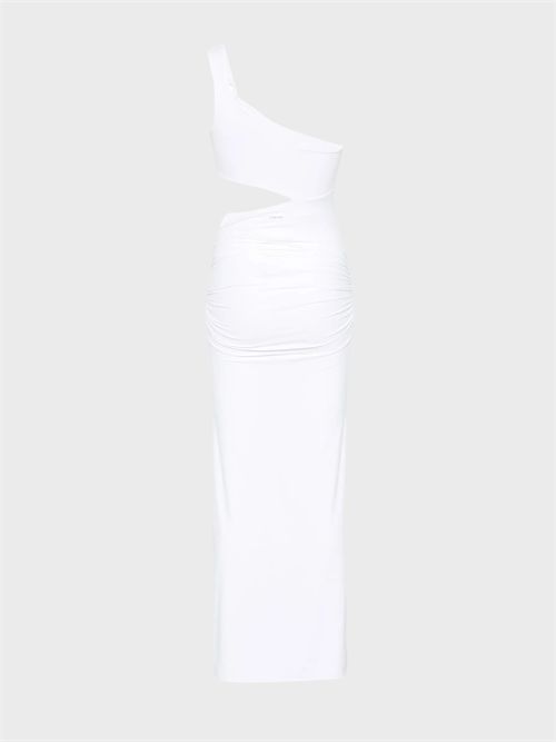 One-shoulder long dress with ring detail and cut-out FISICO | FV29M0F0001