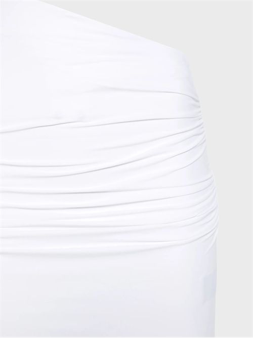 One-shoulder long dress with ring detail and cut-out FISICO | FV29M0F0001