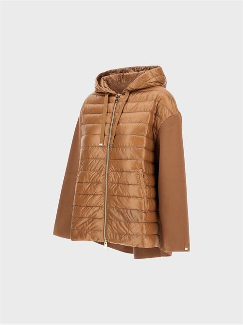 Giacca in maglia di cotone con inserto in Nylon Ultralight HERNO | MP000156D720982157