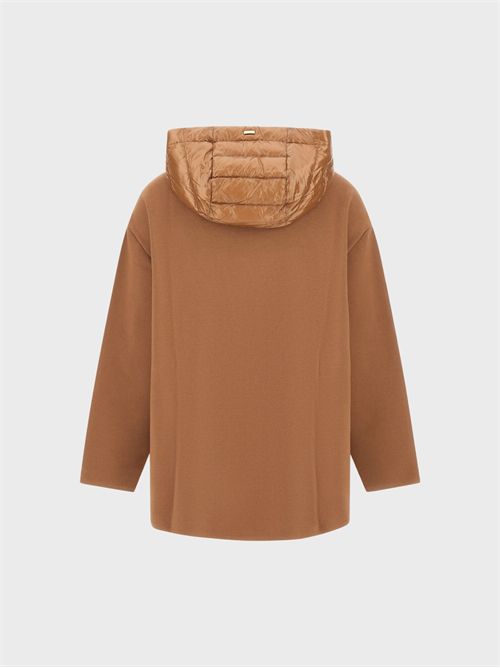 Giacca in maglia di cotone con inserto in Nylon Ultralight HERNO | MP000156D720982157