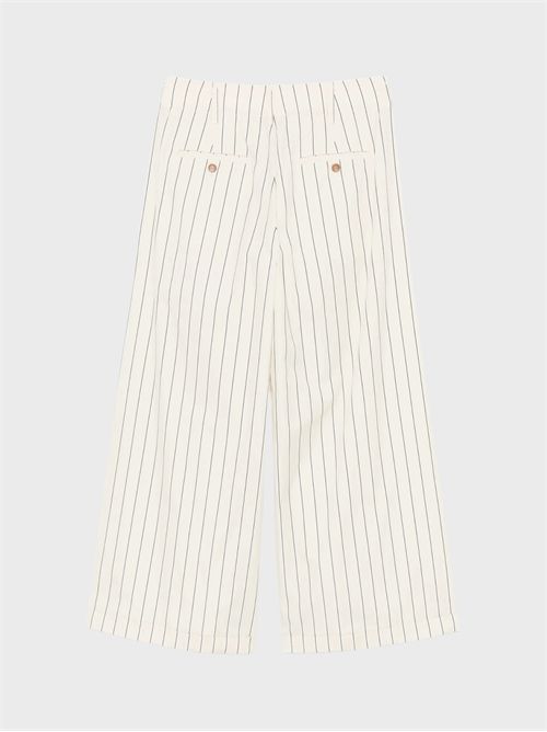 Pantaloni a righe in cotone a vita alta JEJIA | MJD238052731J0326