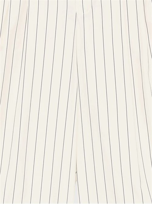 Pantaloni a righe in cotone a vita alta JEJIA | MJD238052731J0326
