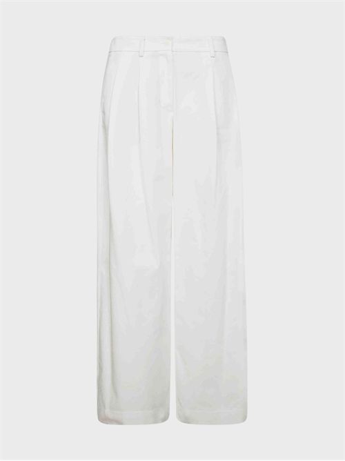 Wide-leg cotton trousers with pleats JEJIA | MJD217ATEX43J0046