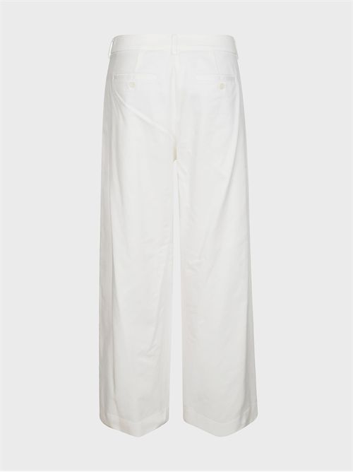 Wide-leg cotton trousers with pleats JEJIA | MJD217ATEX43J0046