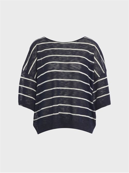 Maglia effetto lino a righe KAOS | SP1KT0053B03