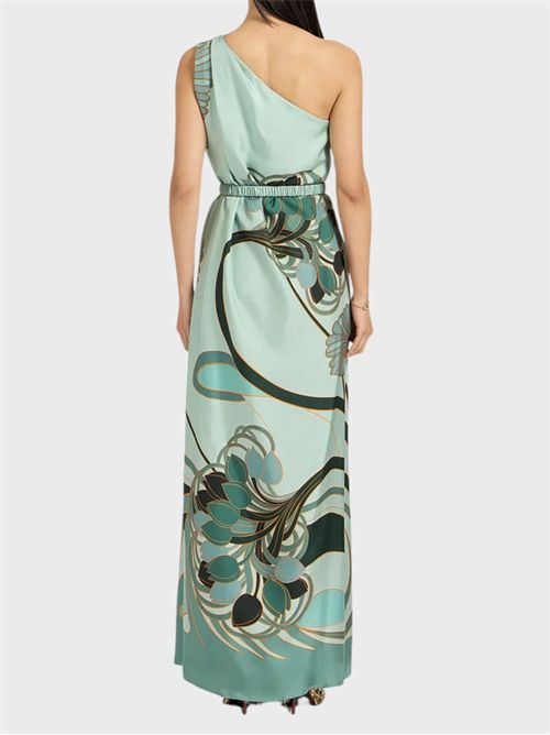 Roy One-Shoulder Silk Dress Blooming Tulip LA DOUBLE J | DRE0304SIL026BTU01GR11