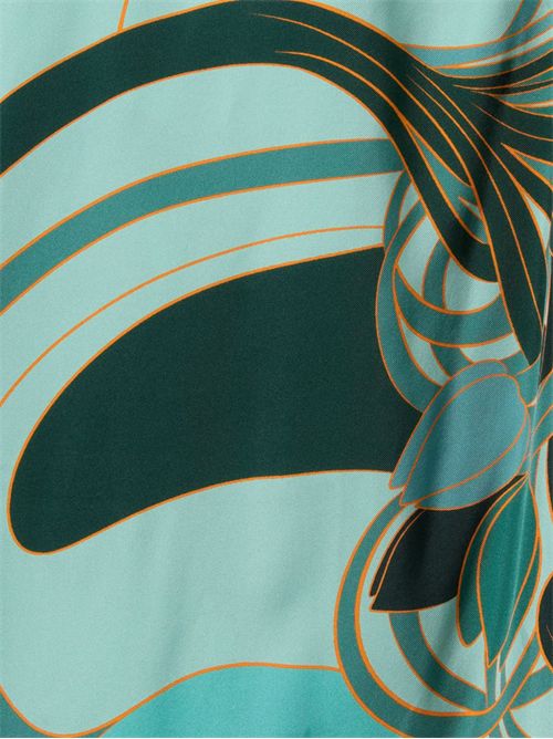 Roy One-Shoulder Silk Dress Blooming Tulip LA DOUBLE J | DRE0304SIL026BTU01GR11