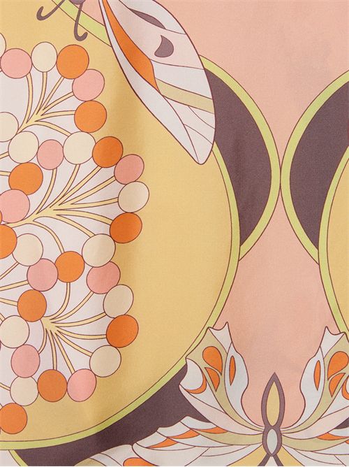 Reversible silk twill dress with print LA DOUBLE J | DRE1022SIL029FLO08PI02