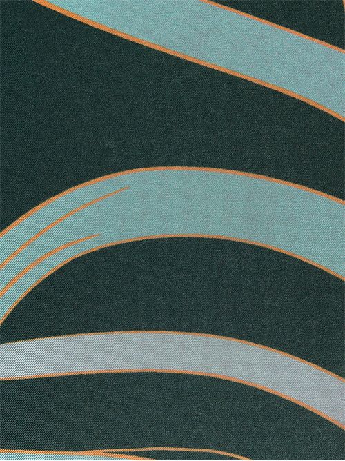 Pantaloni palazzo in twill di seta con stampa tulipani LA DOUBLE J | TRO0026SIL001BTU01GR03