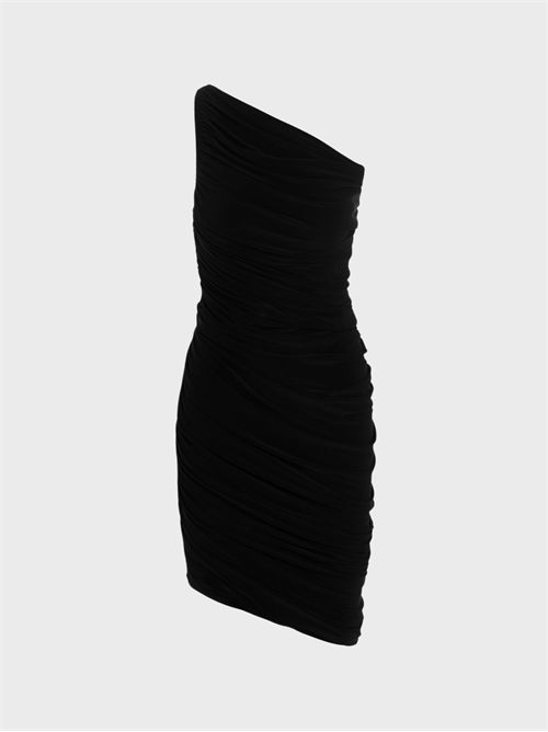 Abito monospalla Diana midi in jersey NORMA KAMALI | KK2223PL667001