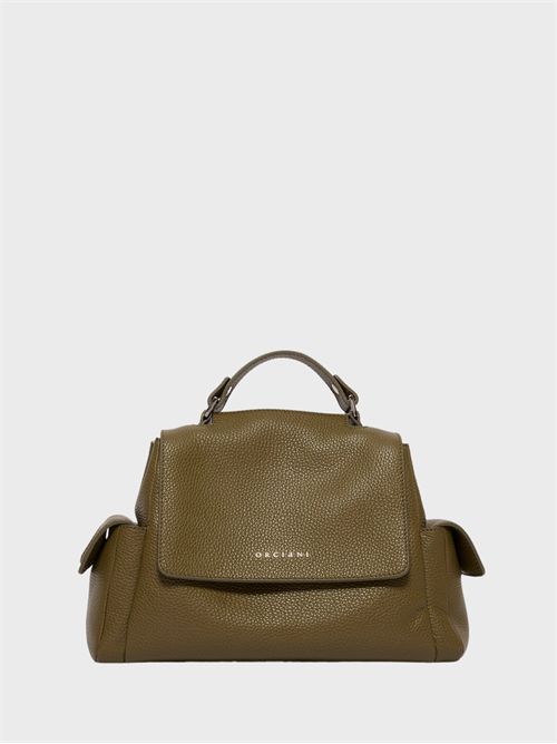 Sveva Sense Cargo Small handbag in pebbled leather ORCIANI | B01999SCROAS