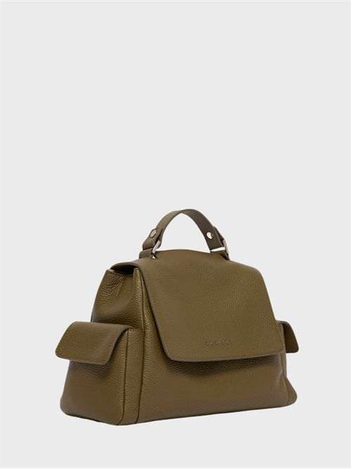 Sveva Sense Cargo Small handbag in pebbled leather ORCIANI | B01999SCROAS
