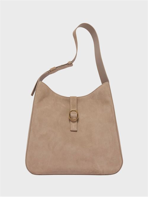 Gea Peach shoulder bag in suede ORCIANI | B02234PEASAB