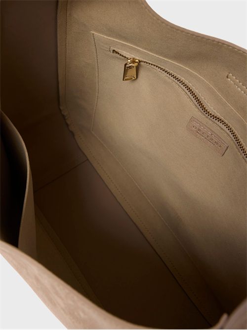 Gea Peach shoulder bag in suede ORCIANI | B02234PEASAB