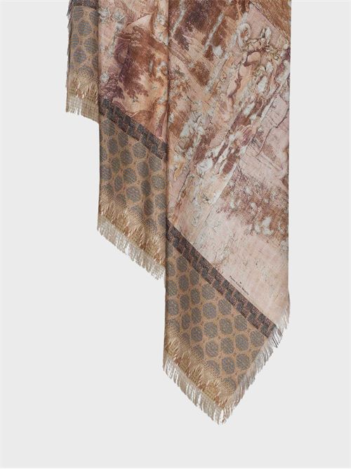 Scialle in seta con motivi barocchi e geometrici PIERRE-LOUIS MASCIA | 135X195S4517299