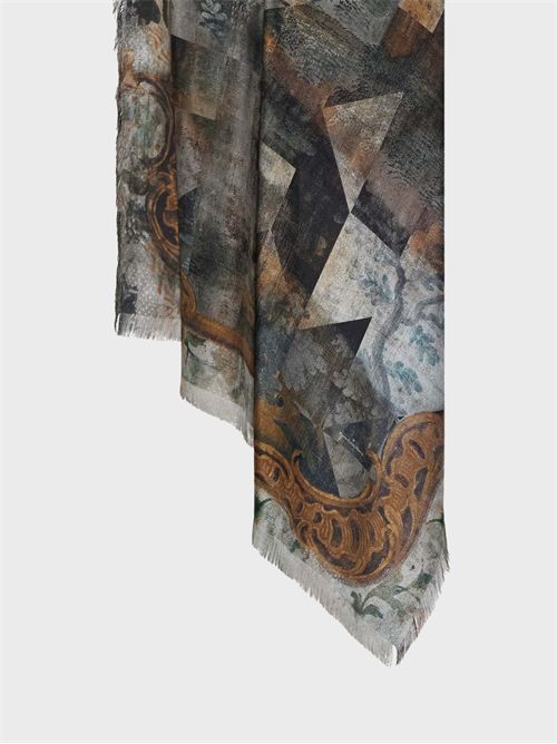 Scialle in seta stampata PIERRE-LOUIS MASCIA | 135X195S4517300