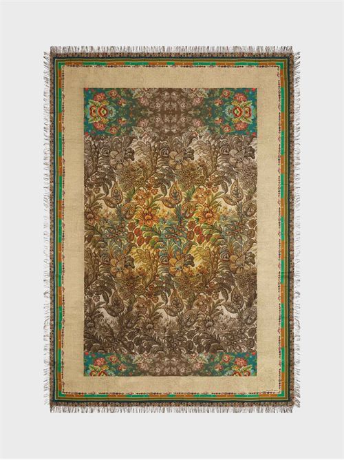 Scialle in seta con motivi floreali e paisley PIERRE-LOUIS MASCIA | 135X195S4517305