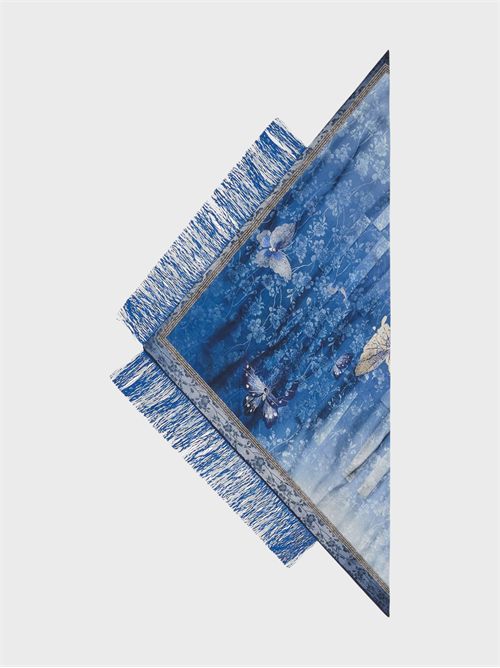 Carré in seta con motivo farfalle PIERRE-LOUIS MASCIA | 90X90GTF517566