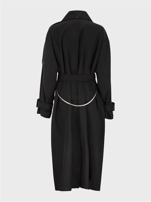 Long double-breasted trench coat with belt and slits SPORTMAX | 2612021031600003