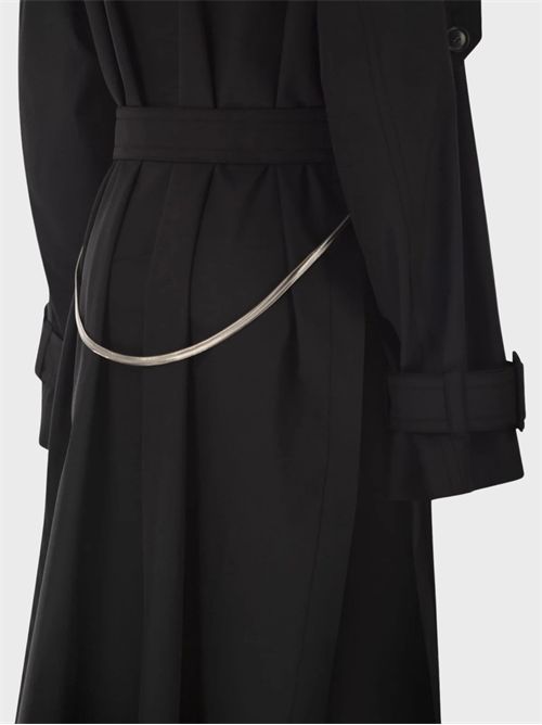 Long double-breasted trench coat with belt and slits SPORTMAX | 2612021031600003