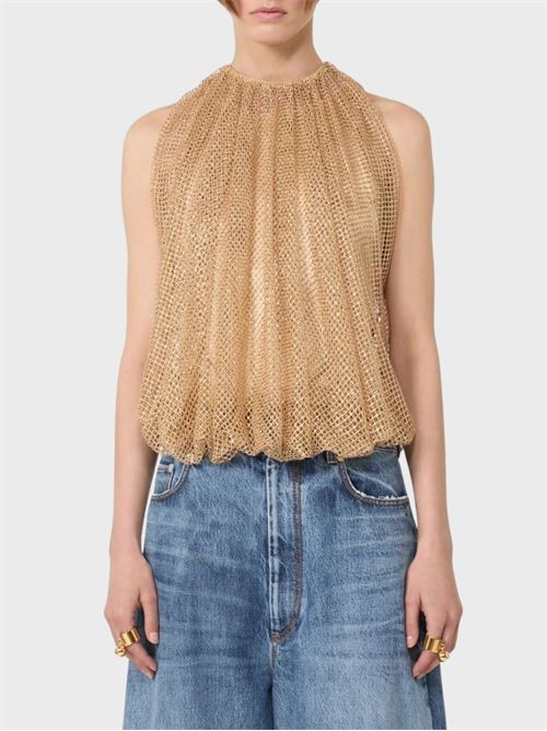 Crystal mesh top with inner tank SPORTMAX | 2612941061600003