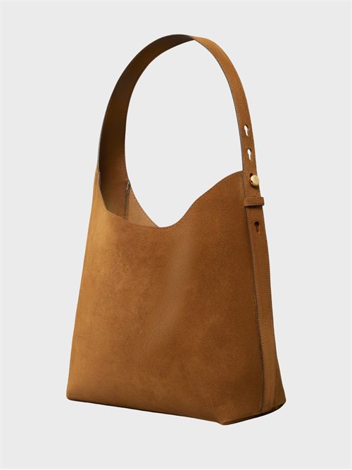 Medium suede hobo bag with adjustable strap TORY BURCH | 175320200