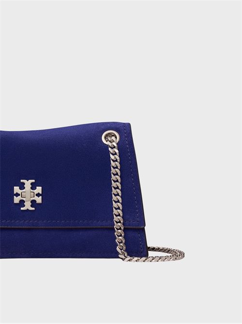Mini suede crossbody bag with turnlock closure TORY BURCH | 178150400