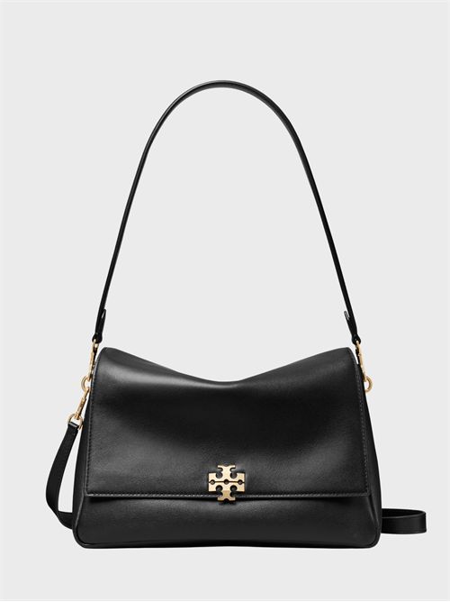 Shoulder bag media Charlie in pelle con patta TORY BURCH | 180726001