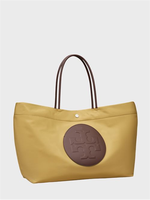 Large Ella Twist reversible shopping bag in recycled nylon TORY BURCH | 181463250