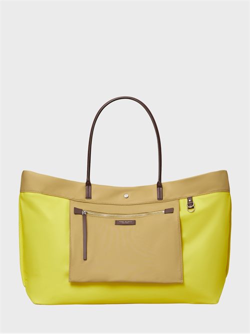 Large Ella Twist reversible shopping bag in recycled nylon TORY BURCH | 181463250