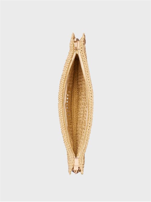 Ella crochet raffia pouch TORY BURCH | 183254254