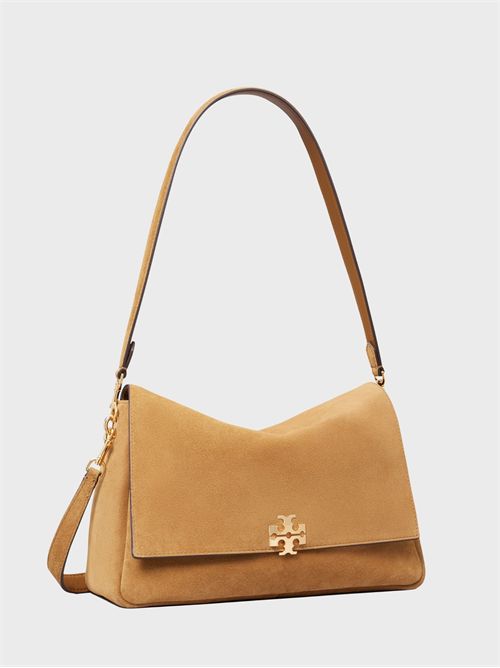 Medium Charlie shoulder bag in suede TORY BURCH | 184125200