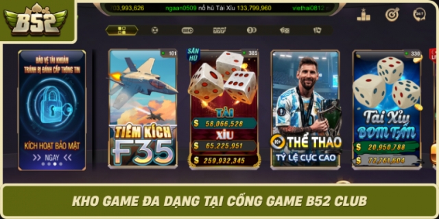 B52Club - Cổng Game Giải Trí Đổi Thưởng Đỉnh Cao
