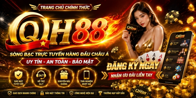 QH88 Nhà Cái QH88.COM Uy Tín - Đăng Ký Nhận Code 88K
