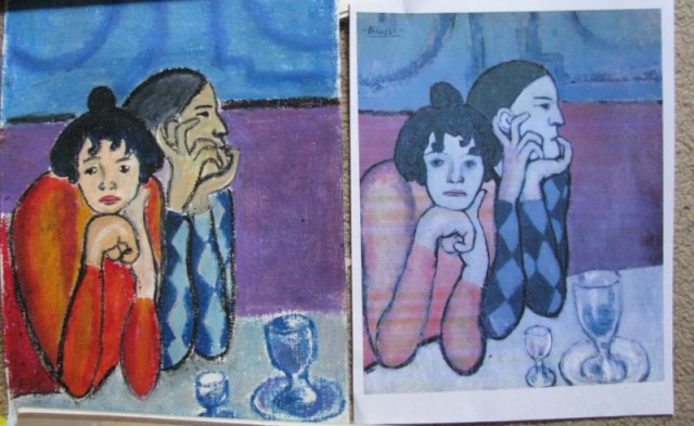 The two Saltimbanques