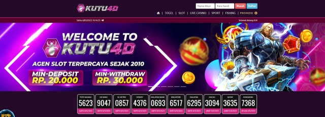 Kutu4D Daftar Situs Judi Slot Online Gampang Menang Jackpot Maxwin Hari ini
