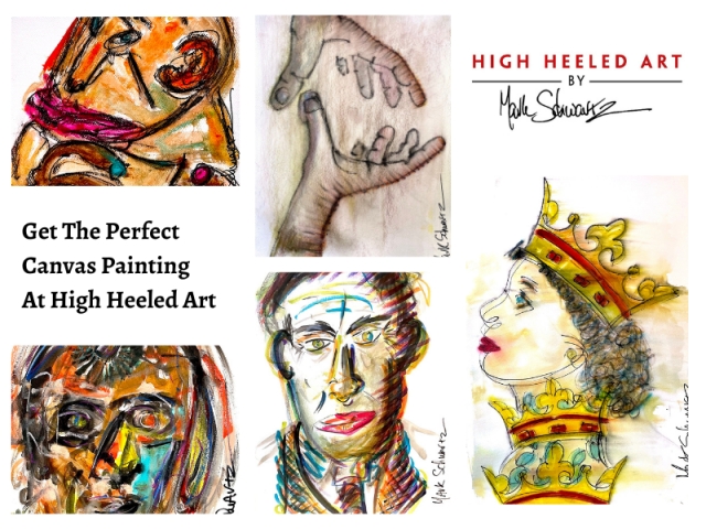 Get The Perfect Canvas Painting At High Heeled Art