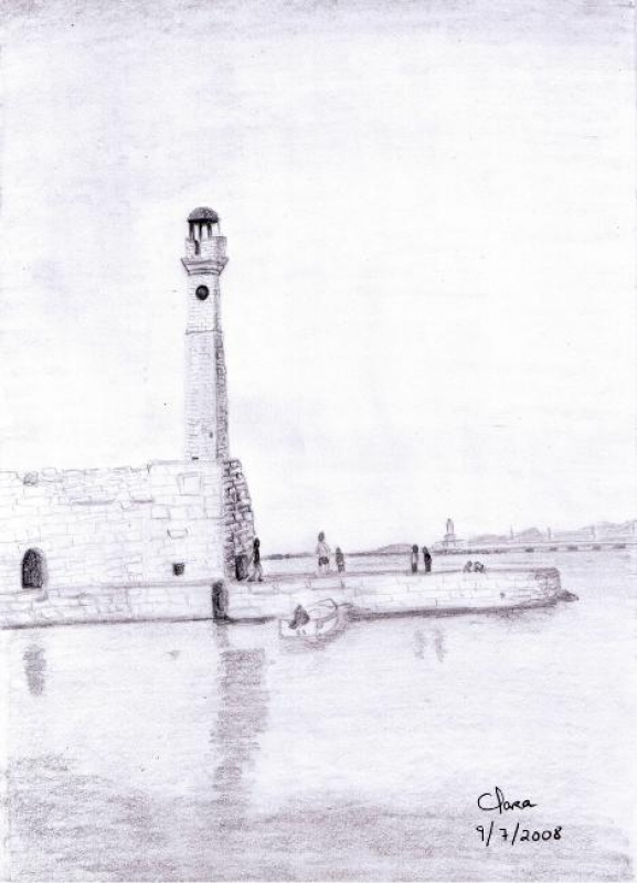 Lighthouse in Greece