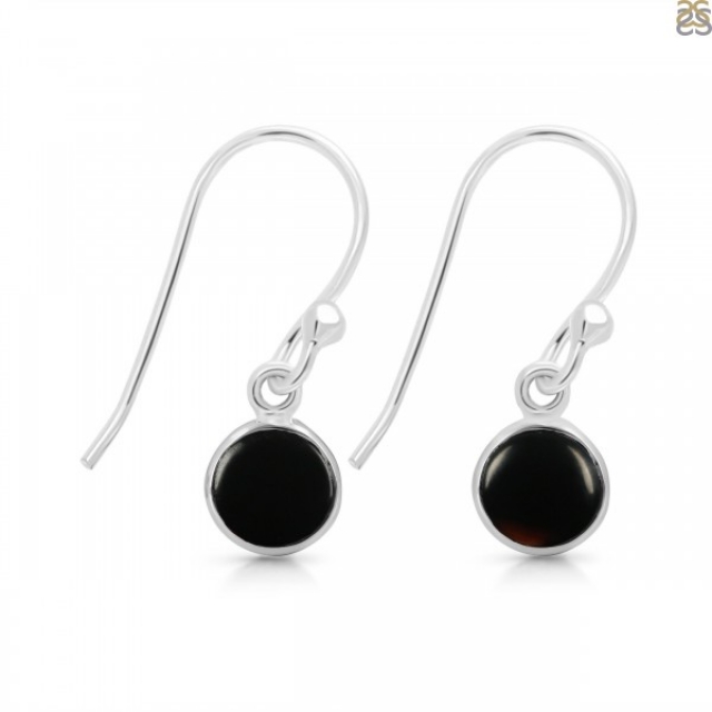 True Beauty of Black Onyx Earring - Rananjay Exports