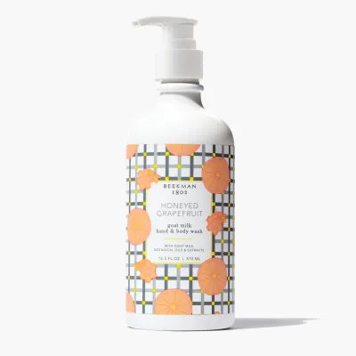 Beekman Goat Milk Honeyed Grapefruit Hand &amp; Body Wash 12.5oz