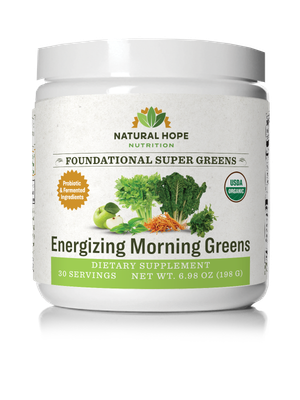 Natural Hope Herbals Energizing Morning Blend Greens 6.98oz
