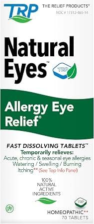 TRP Natural Eyes Allergy Eye Relief 70 tabs