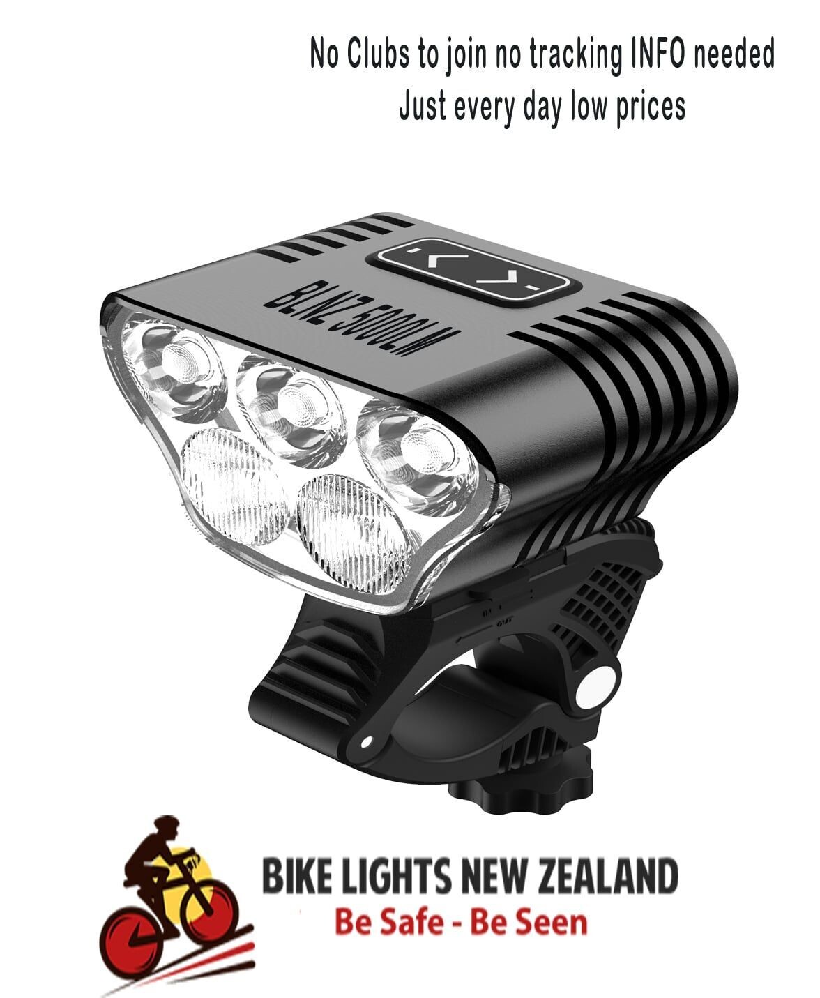 BLNZ5000LM Bike Light NZ
