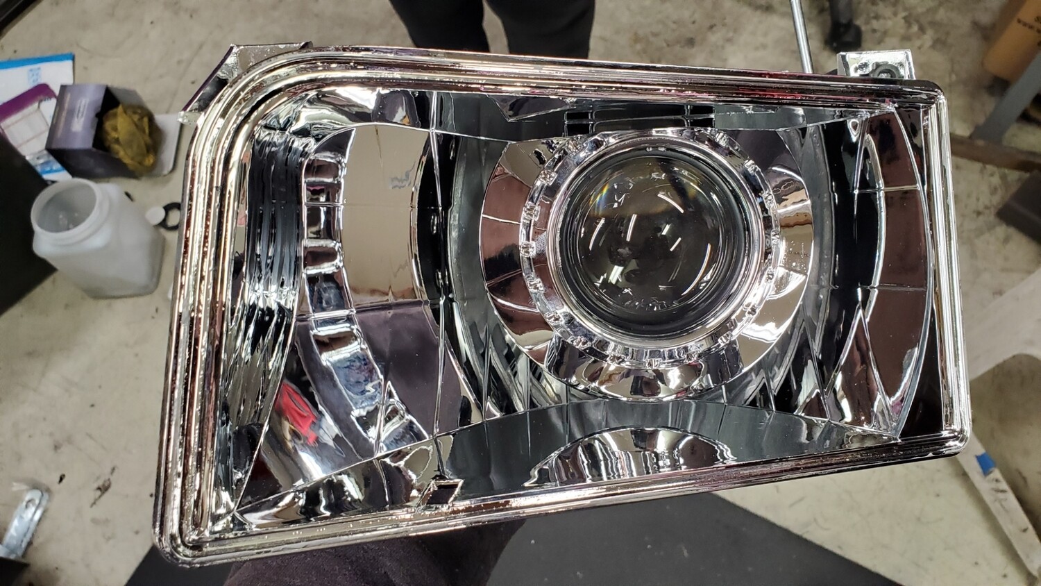 19921996 Ford F150F350 Bronco OBS HID Projector Retrofit Headlight Kit