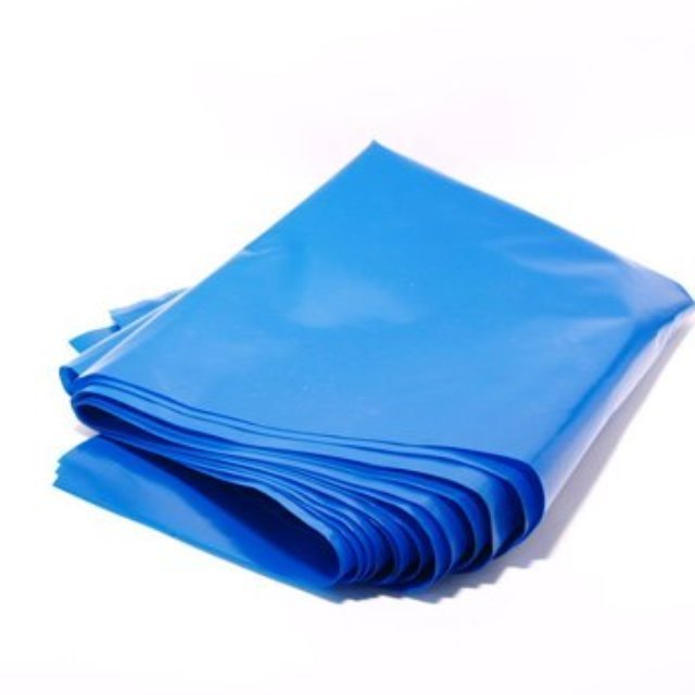 Strong Heavy Duty Blue Plastic Rubble Bags/Sacks Builders Bags 14" X 20" 400 Gauge