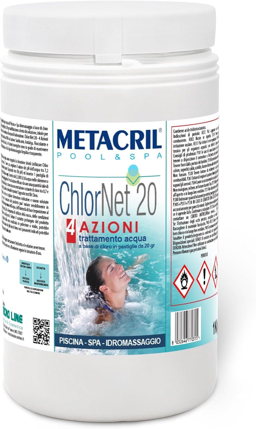 Chlor net 20 4 azioni