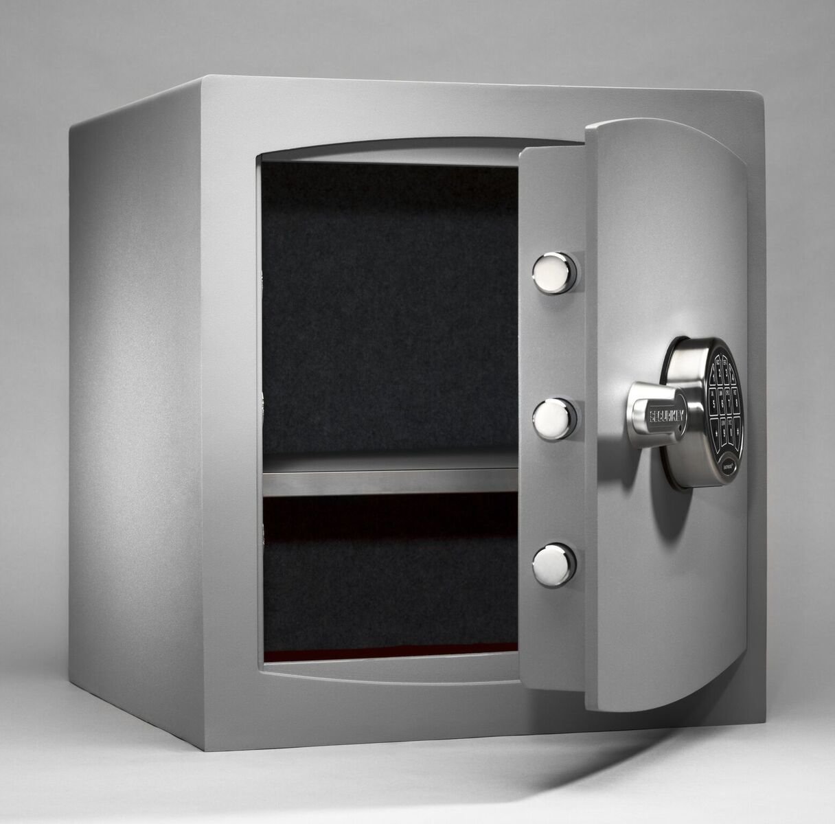 MINI VAULT SILVER 3 ELECTRONIC LOCKING SAFE